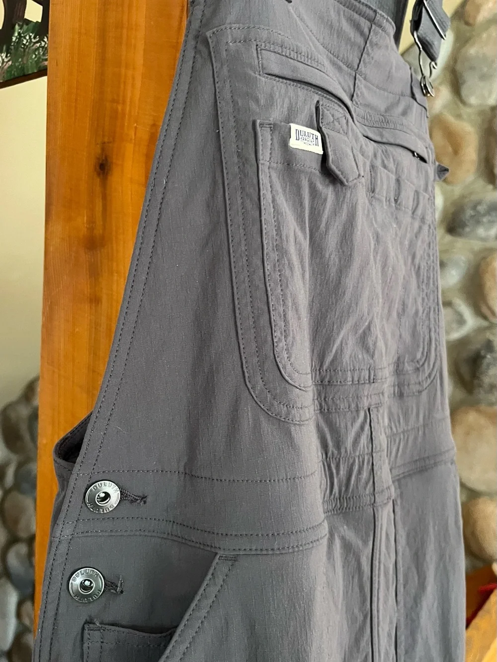 Women’s Duluth Trading Co Heirloom Lined Gardening overalls M x 29 - Picture 10 of 14